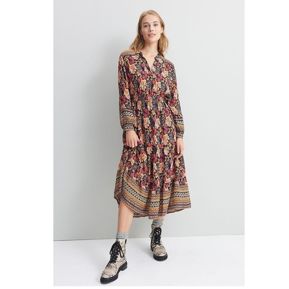 Anthropologie Othilia Cindy Maxi Dress